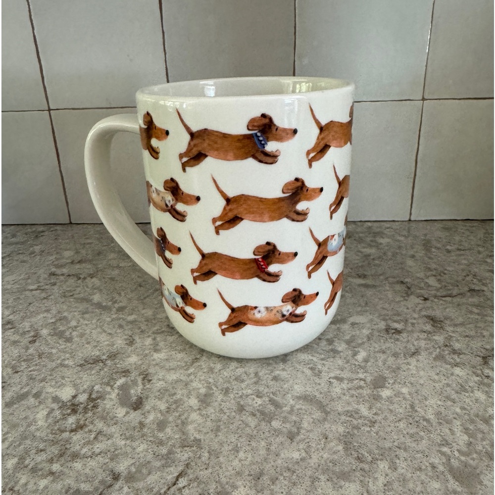 Harvest Green Studio Dachshund Mug